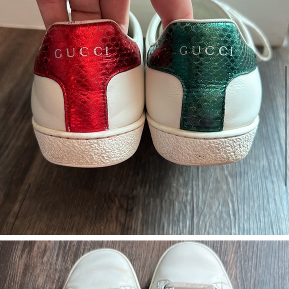 Gucci Women’s Ace Sneaker with Bee 🐝 - Picture 4 of 10